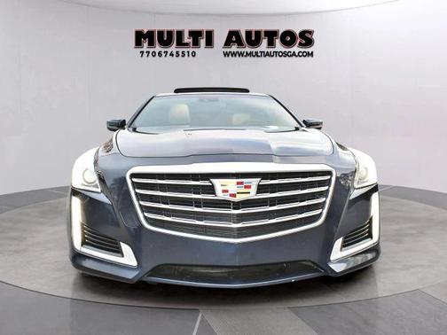 Blue 2017 Cadillac CTS 3.6L Luxury