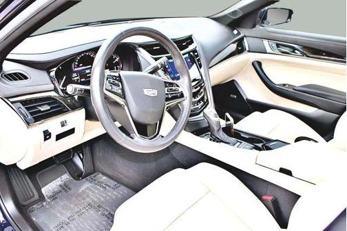 Blue 2017 Cadillac CTS 3.6L Luxury