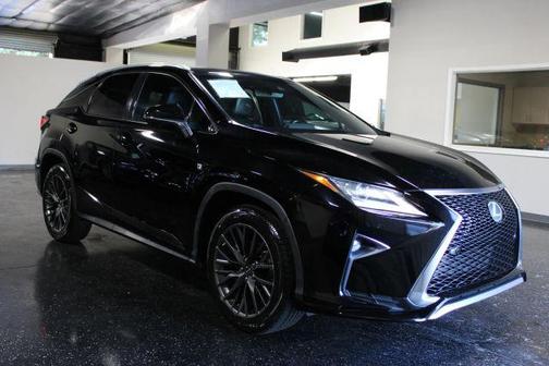 Black 2017 Lexus RX 350 F Sport