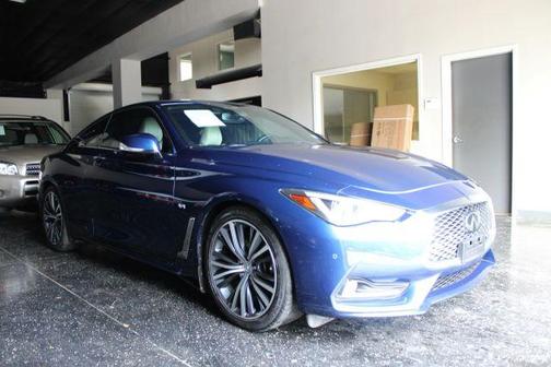 Gray 2017 INFINITI Q60 3.0T Premium