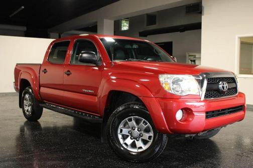 Red 2011 Toyota Tacoma Double Cab