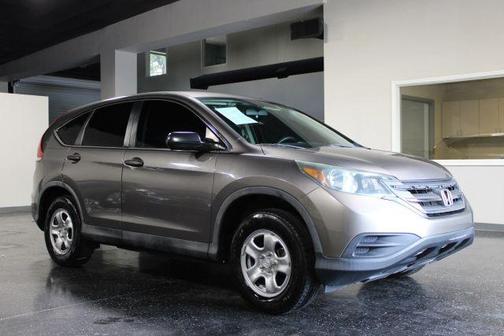 Gray 2013 Honda CR-V LX