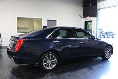Blue 2017 Cadillac CTS 3.6L Luxury
