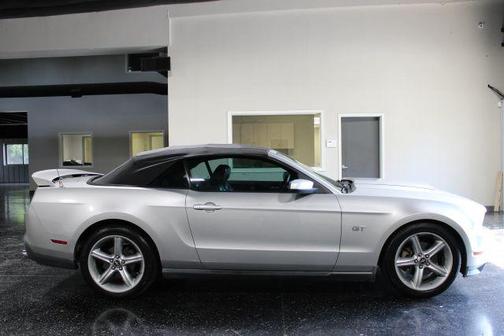 Gray 2010 Ford Mustang GT