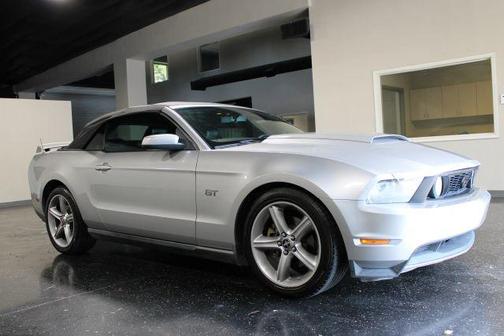 Gray 2010 Ford Mustang GT