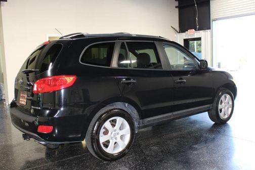 Ebony Black 2009 Hyundai SANTA FE SE