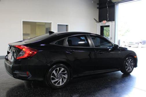 Black 2017 Honda Civic EX