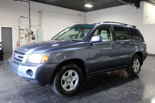 Blue 2006 Toyota Highlander