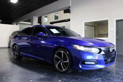 Blue 2019 Honda Accord Sport