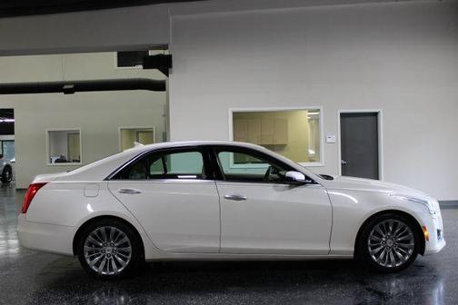White 2014 Cadillac CTS 3.6L Luxury
