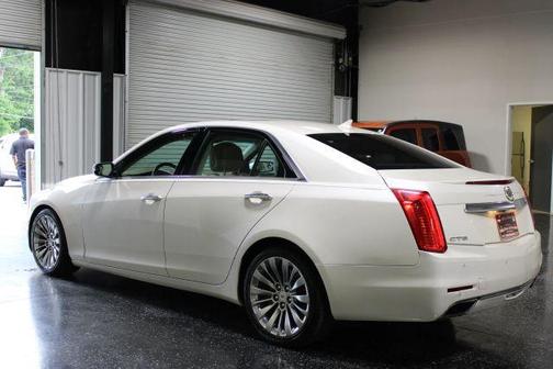 White 2014 Cadillac CTS 3.6L Luxury