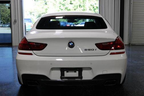 White 2015 BMW 650 Gran Coupe i