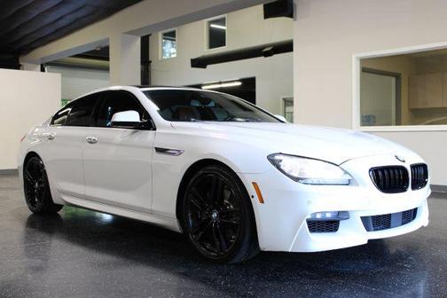 White 2015 BMW 650 Gran Coupe i