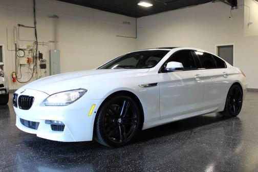 White 2015 BMW 650 Gran Coupe i