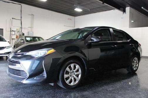 Black 2019 Toyota Corolla LE
