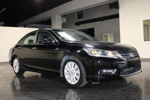 Black 2013 Honda Accord EX-L