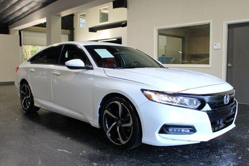 White 2019 Honda Accord Sport