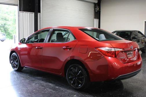 Red 2015 Toyota Corolla LE