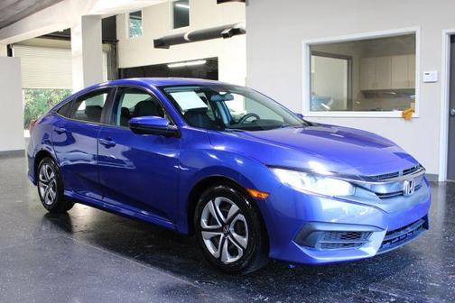 Blue 2018 Honda Civic LX