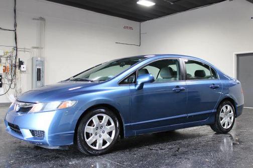 Blue 2010 Honda Civic LX