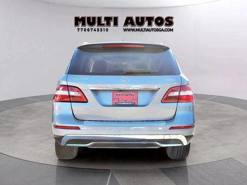 Gray 2013 Mercedes-Benz M-Class ML 350 4MATIC