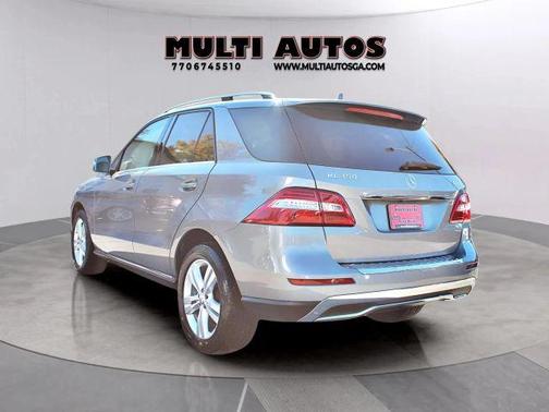 Gray 2013 Mercedes-Benz M-Class ML 350 4MATIC