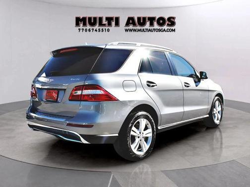 Gray 2013 Mercedes-Benz M-Class ML 350 4MATIC