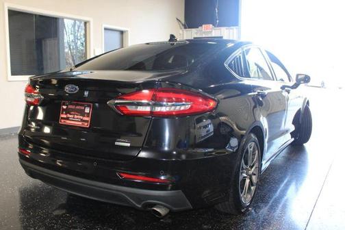 Black 2020 Ford Fusion SEL