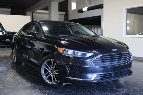 Black 2020 Ford Fusion SEL