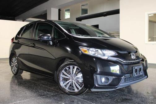 Black 2015 Honda Fit EX