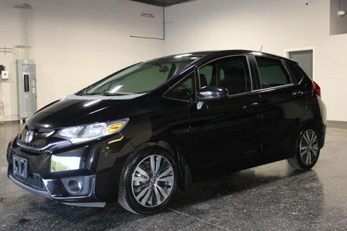 Black 2015 Honda Fit EX