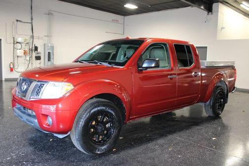Lava Red 2017 Nissan Frontier SV
