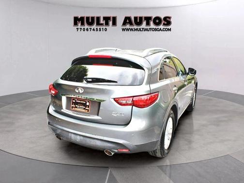 Gray 2017 INFINITI QX70 Base