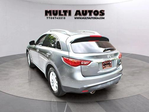 Gray 2017 INFINITI QX70 Base