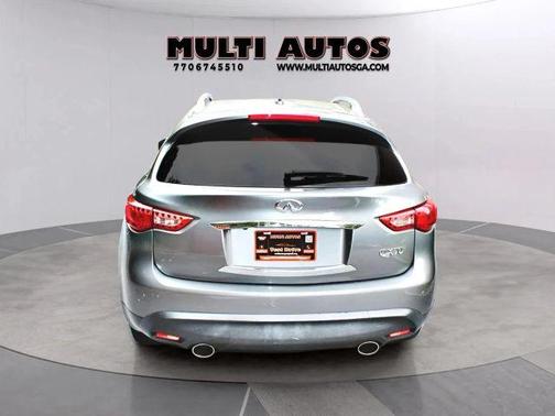 Gray 2017 INFINITI QX70 Base