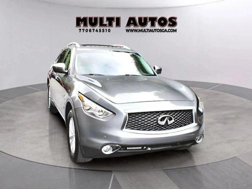 Gray 2017 INFINITI QX70 Base