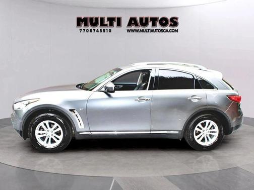 Gray 2017 INFINITI QX70 Base