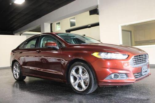 Burgundy 2016 Ford Fusion S
