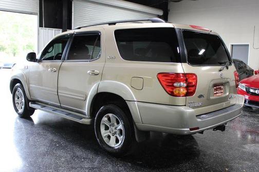 Beige 2002 Toyota Sequoia SR5