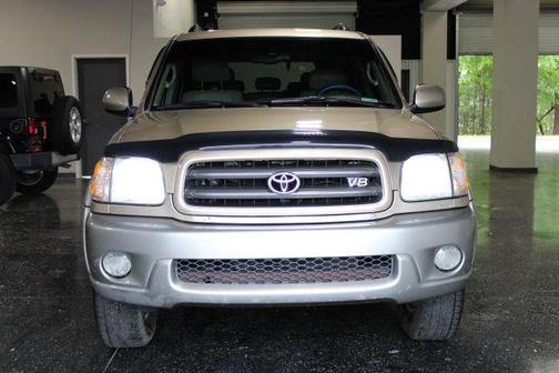 Beige 2002 Toyota Sequoia SR5