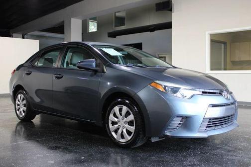 Blue 2015 Toyota Corolla LE