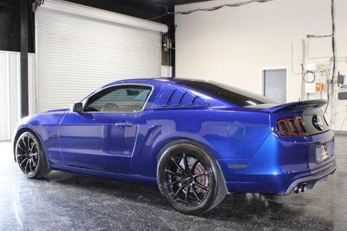 Blue 2014 Ford Mustang GT