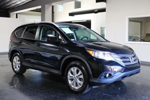 Black 2013 Honda CR-V EX-L