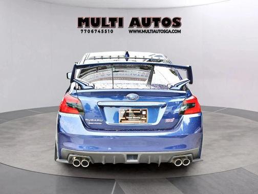 Lapis Blue Pearl 2019 Subaru WRX STI Limited w/ Wing