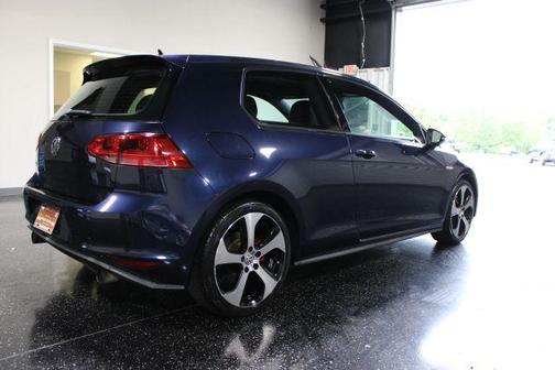 Blue 2015 Volkswagen Golf GTI SE