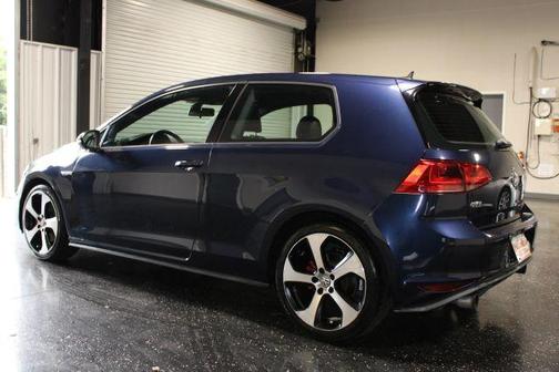 Blue 2015 Volkswagen Golf GTI SE
