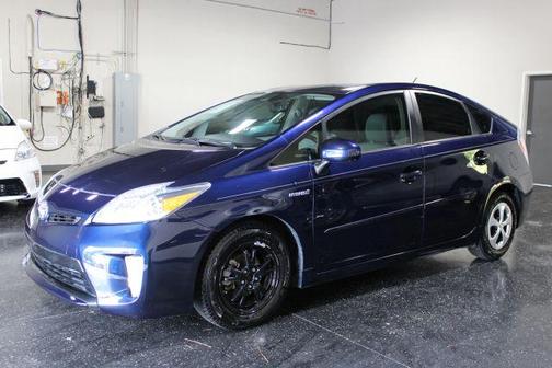 Blue 2012 Toyota Prius Four