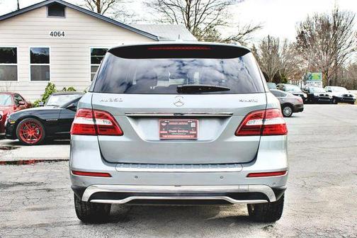 Silver 2014 Mercedes-Benz M-Class ML 350 4MATIC