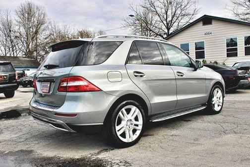 Silver 2014 Mercedes-Benz M-Class ML 350 4MATIC