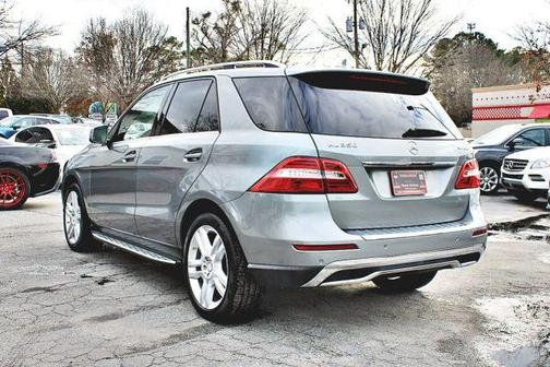 Silver 2014 Mercedes-Benz M-Class ML 350 4MATIC